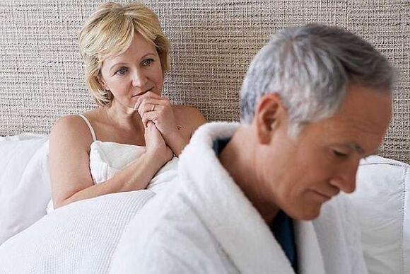 Проблемы с потенцией у пожилых людей